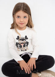 Koszulka dziewczęca z bawełny BCI 104