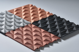 Podstawka pod gorące naczynia Origami 16 cm różowa
