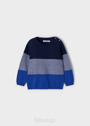 Sweterek niebieski dla chłopca r.92