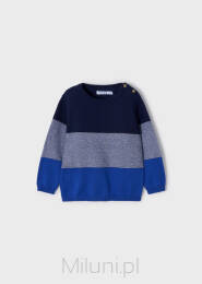 Sweterek niebieski dla chłopca r.92