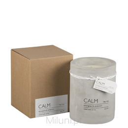 Świeca zapachowa CALM lemongrass & cardamom