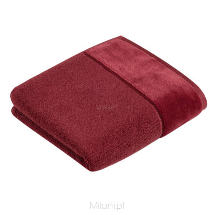 Ręcznik bawełna organiczna PURE 100x150,red-rock