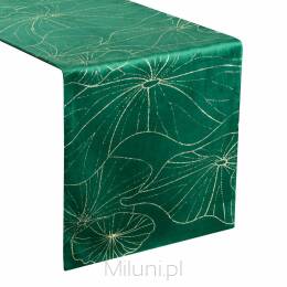 Bieżnik/Obrus stołowy 35x220 BLINK18 zielony