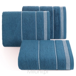 Ręcznik MIRA 50x90 ciemny niebieski