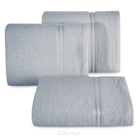 Ręcznik LORI 50x90, 450g/m2, srebrny